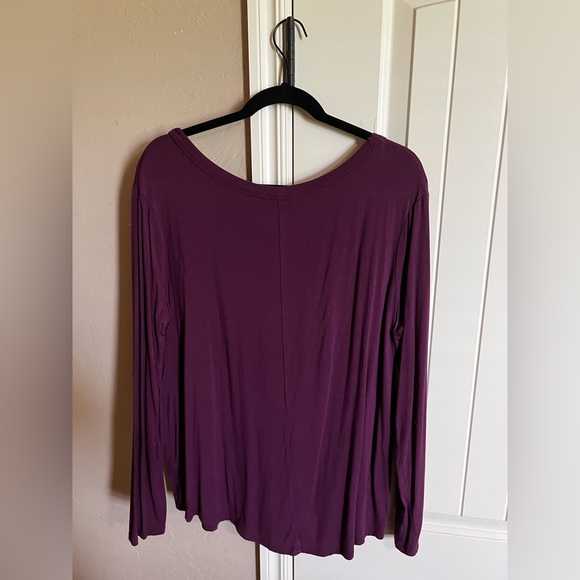 Piko 1988 Purple Relaxed Long Sleeve Tee - Picture 2 of 2